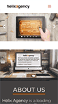 Mobile Screenshot of helixagency.com
